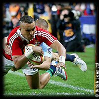 Waratahs British Lions Simon Zebo